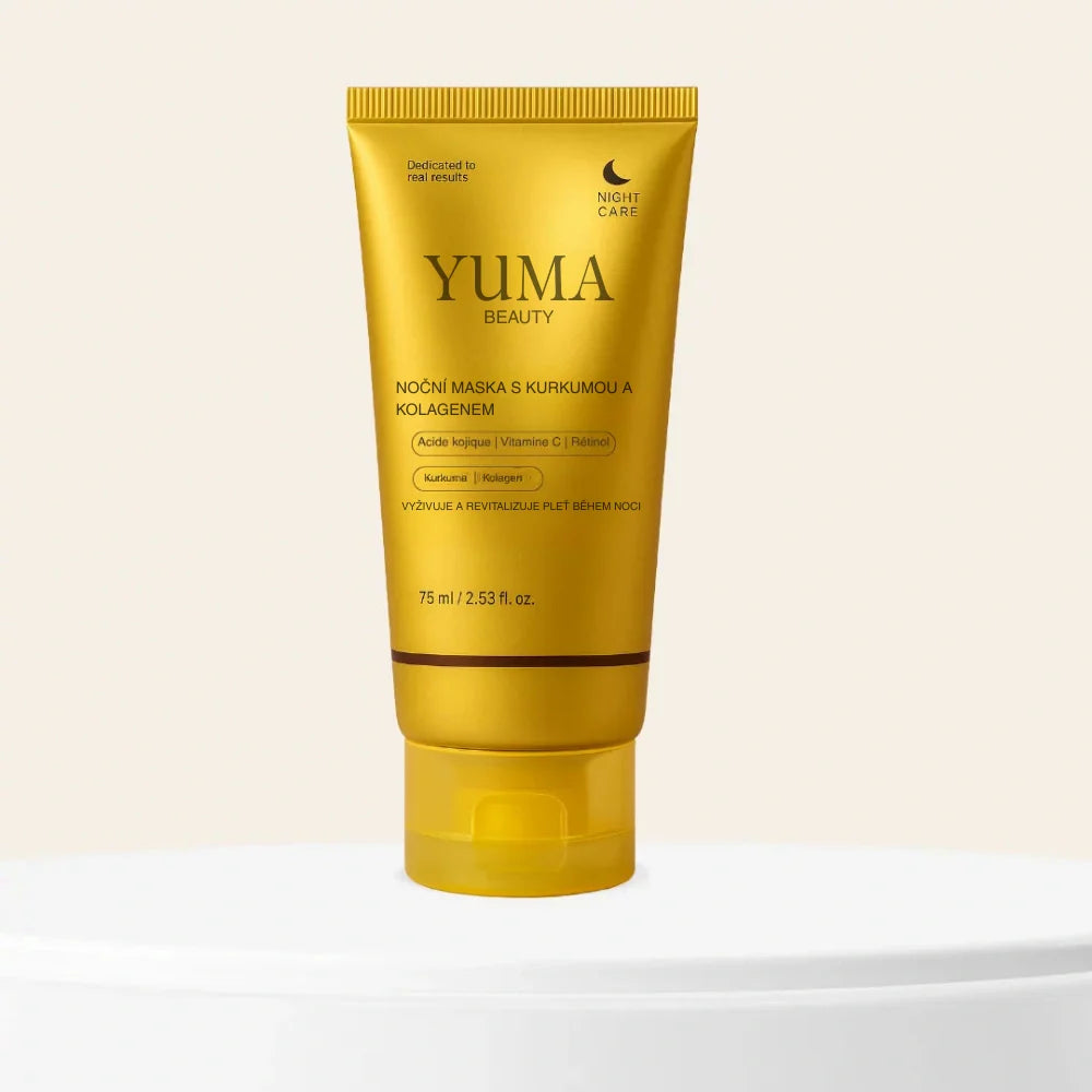 Yuma Beauty - Korejská Maska s Kurkumou & Kolagenem