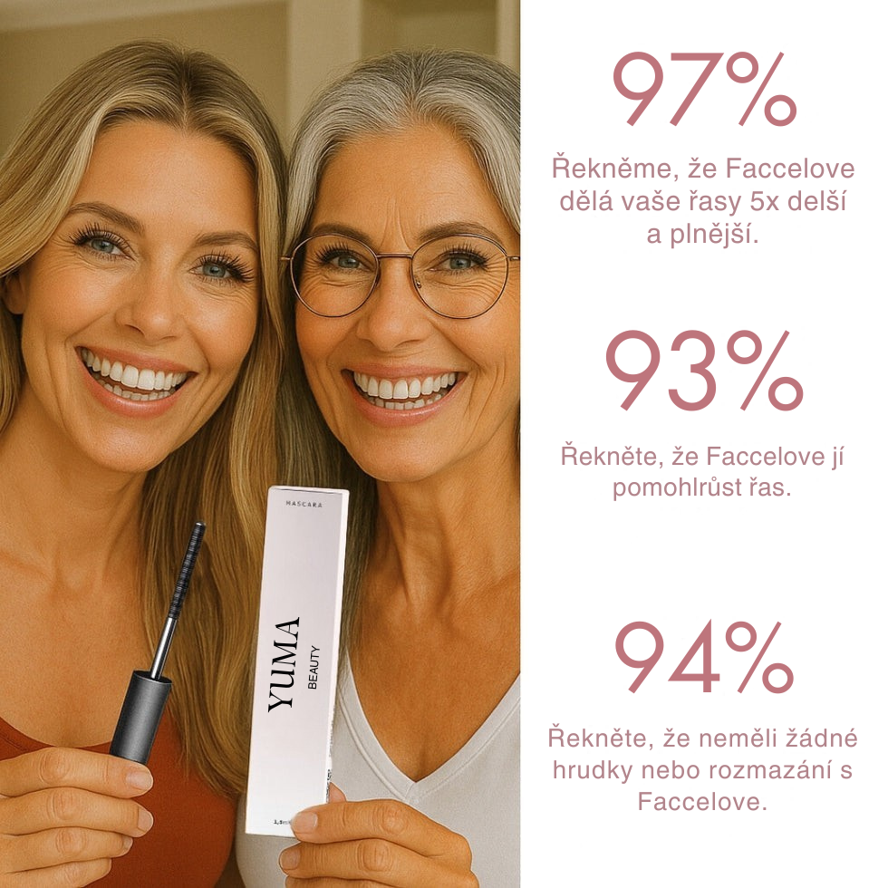 YumaBeauty| Přírodní prodlužující a vyživující řasenka